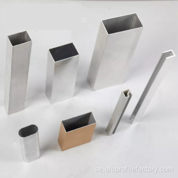 Varm försäljning olika storlek extruderat aluminiumrör